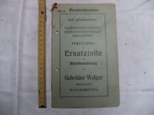 Ersatzteil lise betriebsanleit gebraucht kaufen  Kamenz-Umland