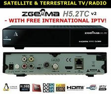 Zgemma h5.2tc satellite for sale  LONDON
