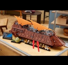 LEGO Star Wars Jabba’s Sail Barge 75397 UCS CONJUNTO COMPLETO exceto Leia e Max comprar usado  Enviando para Brazil