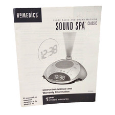 Instruction manual homedics for sale  Anderson