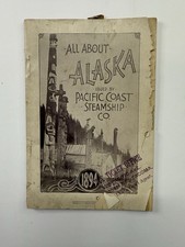 All About Alaska 1894 - Pacific Coast Steamship Co. Rare Travel Guide comprar usado  Enviando para Brazil