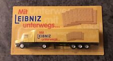 werbetrucks 1:87, Leibniz, Scania, Sondermodell, Selten, Rarität, Miniatur, Ovp comprar usado  Enviando para Brazil