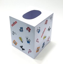 MONOPOLOY Retro Jogo Oficial Tecido Quadrado KLEENEX PORTA-CAIXA Capa Banheiro, usado comprar usado  Enviando para Brazil