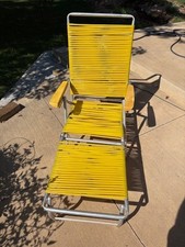 Vintage aluminum folding d'occasion  Expédié en Belgium