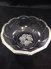 Glass crystal bowl for sale  Chalfont