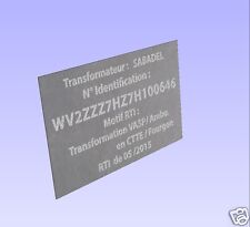 Gravure plaque constructeur d'occasion  Ingwiller