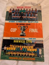 Norwich city programmes for sale  NORWICH
