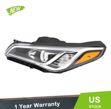 Para 2015-2017 Hyundai Sonata conjunto de farol dianteiro lente transparente lateral LH/motorista comprar usado  Enviando para Brazil