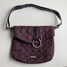 Vera Bradley Ameixa Acolchoada Bolsa Dobrável Metal Circular Ímã Fechar Roxo comprar usado  Enviando para Brazil