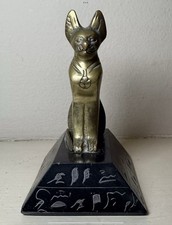 Messing statue bastet gebraucht kaufen  Versand nach Germany