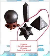 Sfera shungite sungite usato  Seggiano