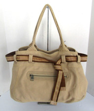 1969 Gap Jeans Bolsa de Ombro Feminina Grande Lona Bronzeada Jeans Bolsa Tote comprar usado  Enviando para Brazil