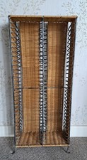 Vintage wicker metal for sale  ROTHERHAM