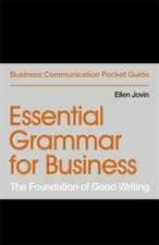 Essential Grammar for Business: The Foundation of Good Writing by Jovin, Ellen comprar usado  Enviando para Brazil