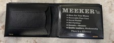 Meeker black leather for sale  Alexandria