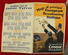 Vintage map european for sale  GAINSBOROUGH