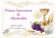 Cialda comunione rettangolare usato  Cicciano