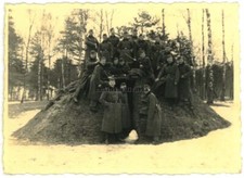 Oryg. Foto Żołnierze b. Bunkier Ziemny w BARYCZU b. Kielce Polska 1940 na sprzedaż  Wysyłka do Poland