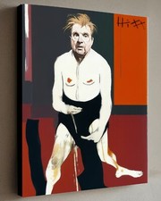 Quadro ritratto omaggio usato  Italia