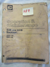 Cat backhoe d3b for sale  USA