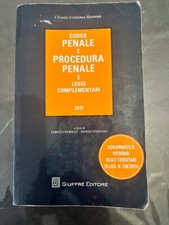 Codice penale procedura usato  Roma