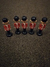 Molded wooden soldiers for sale  WAKEFIELD