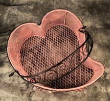 Heart shaped pink for sale  Liberty