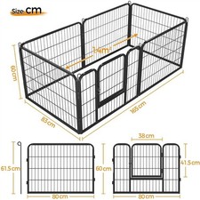 Panel pet playpen for sale  IPSWICH