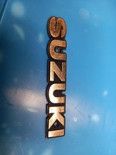 Suzuki tank badge for sale  GLASGOW