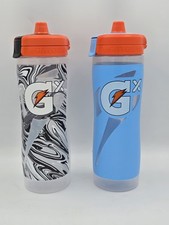 Pacote com 2 sistemas de hidratação Gatorade Gx, frasco antiderrapante de 30 oz - preto e azul, usado comprar usado  Enviando para Brazil
