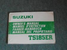 Genuine suzuki ts185er for sale  LINCOLN