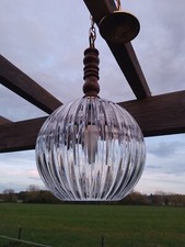 Suspension boule verre d'occasion  Saint-Etienne