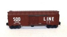 Vagão operacional escasso pós-guerra Lionel 3494-625 Soo Line de 1957-58 ~Boa origem! comprar usado  Enviando para Brazil
