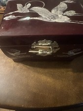 Red lacquer jewelry for sale  Rockford