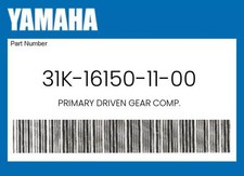 Yamaha Genuine Primary Driven Gear Comp. - 31K-16150-11-00, usado comprar usado  Enviando para Brazil