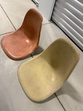 Cadeiras de fibra de vidro Eames Herman Miller vintage celeiro concha lateral X2 valor comprar, usado comprar usado  Enviando para Brazil