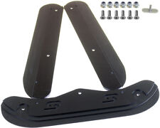 Protetores de chassi Go Kart Senzo Compkart / Birel ART preto com parafusos de fixação comprar usado  Enviando para Brazil