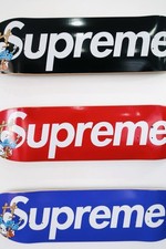 Conjunto de deck de skate Supreme Smurfs roxo/vermelho/preto comprar usado  Enviando para Brazil