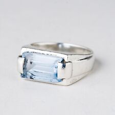 Silber ring blauer gebraucht kaufen  Berlin