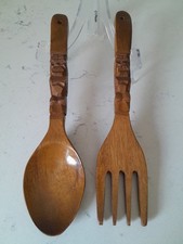 Vtg wood carved for sale  Grand Forks