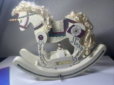 Enesco wooden unicorn for sale  Melbourne