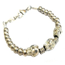 Bracciale con teschi usato  Scandicci