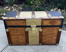 Antique trunk chest for sale  Mount Vernon