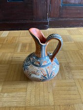 Deko handbemalter terracotta gebraucht kaufen  München