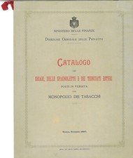 Catalogo dei sigari usato  Mantova