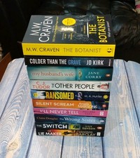 Crime thriller suspense for sale  MARKET RASEN