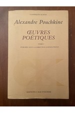 Oeuvres poétiques tome d'occasion  Rouffach
