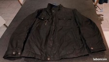 Blouson noir tissaia d'occasion  Carvin