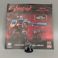 CLUBE DE LUTA DE MONSTROS MINIATURA EXCLUSIVO JONATHAN WARLOCK POWERS CYBERPUNK VERMELHO comprar usado  Enviando para Brazil