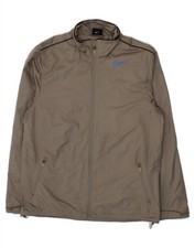 Usado, Jaqueta NIKE Masculina Tracksuit Top Reino Unido 38/40 Cinza Médio Poliéster CT10 comprar usado  Enviando para Brazil